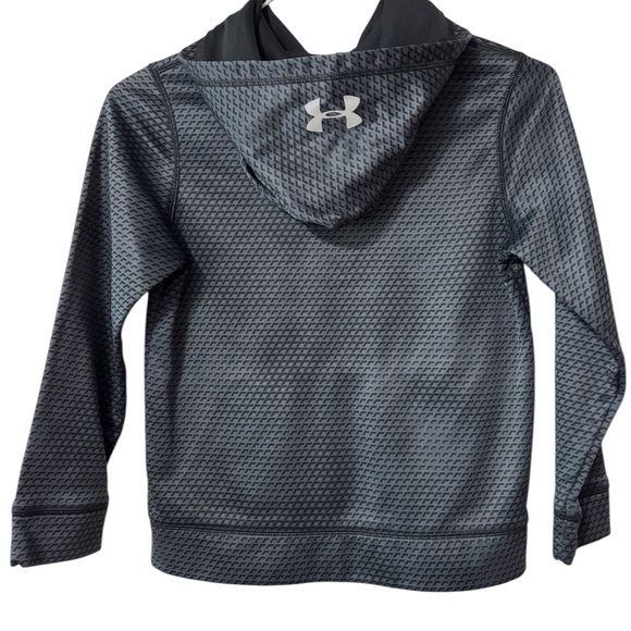 Under Armour Kids Charcoal Patterned Hoodie - Picture 2 of 5